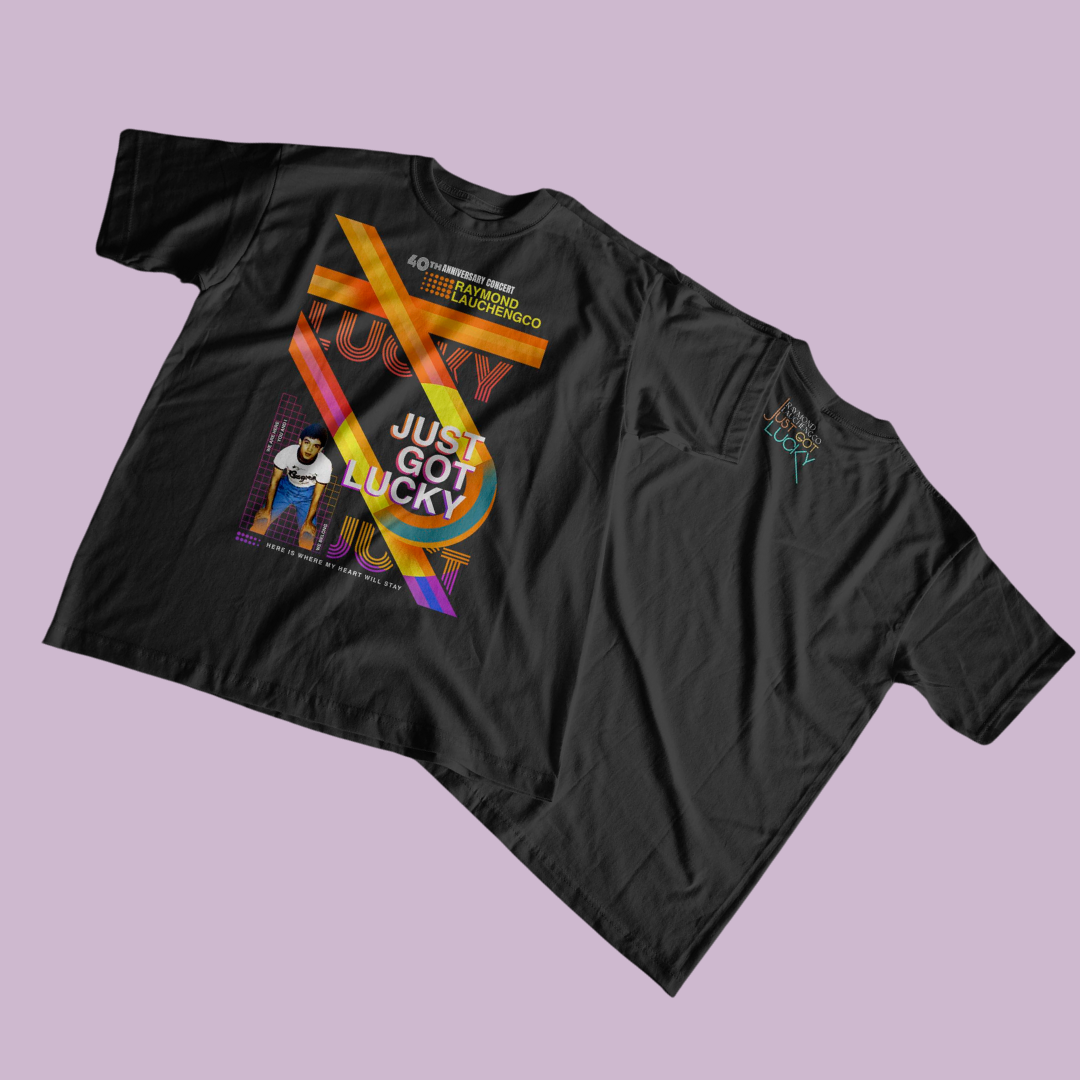 JUST GOT LUCKY Official Concert Tee-Shirt